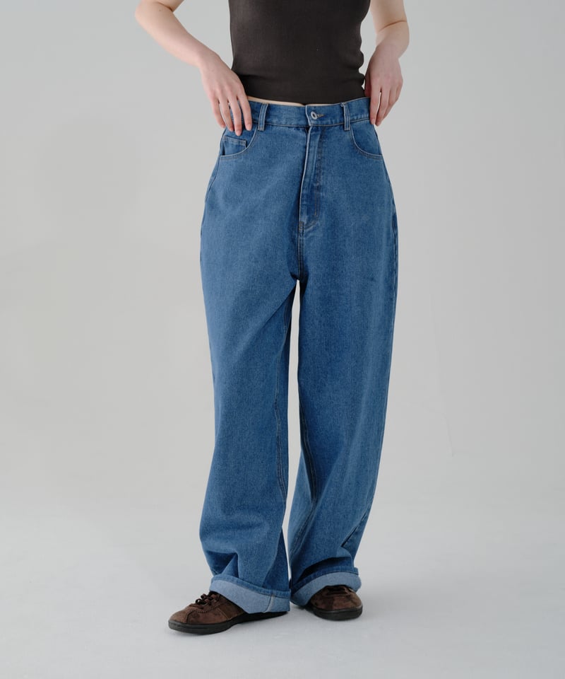 Straight Denim Pants | lit