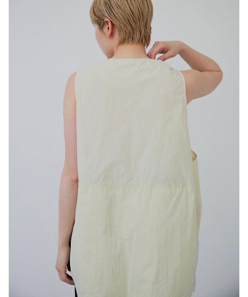 トップス lit NEW ver Hunting Nylon Vest ivory lit ベスト ジレ 「NEW ver.」Hunting Nylon Vest レディース