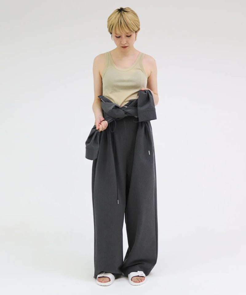 Stripe Zip Jump Suit | lit