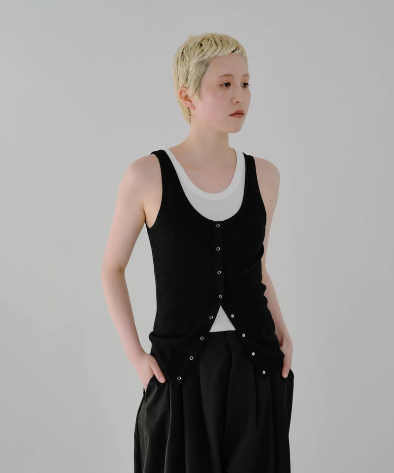 【lit】新品Tanktop Set Sheer Vest Tanktop Set Sheer Vest | lit