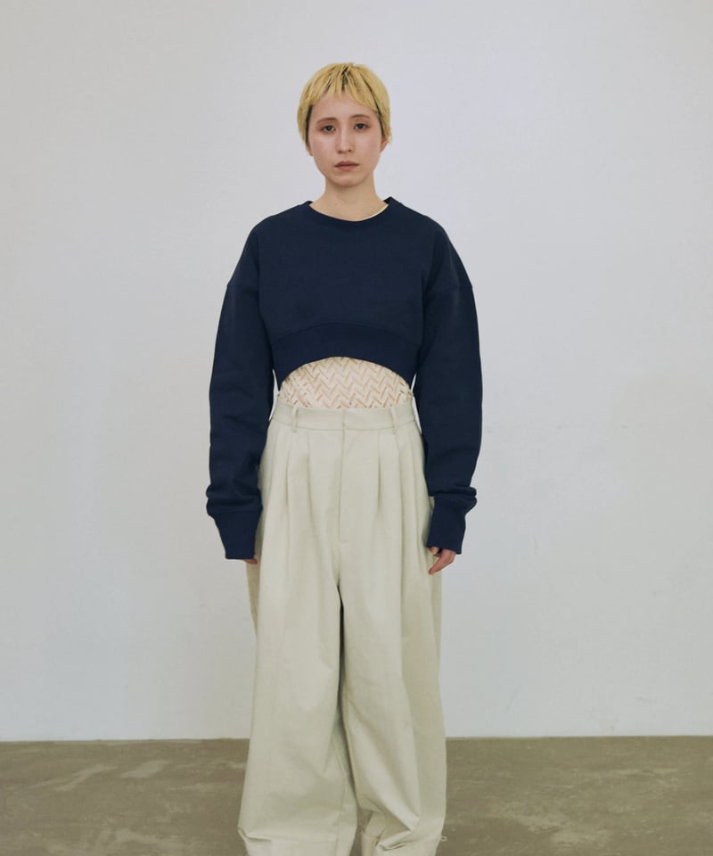 Dart Cropped Sweat | lit