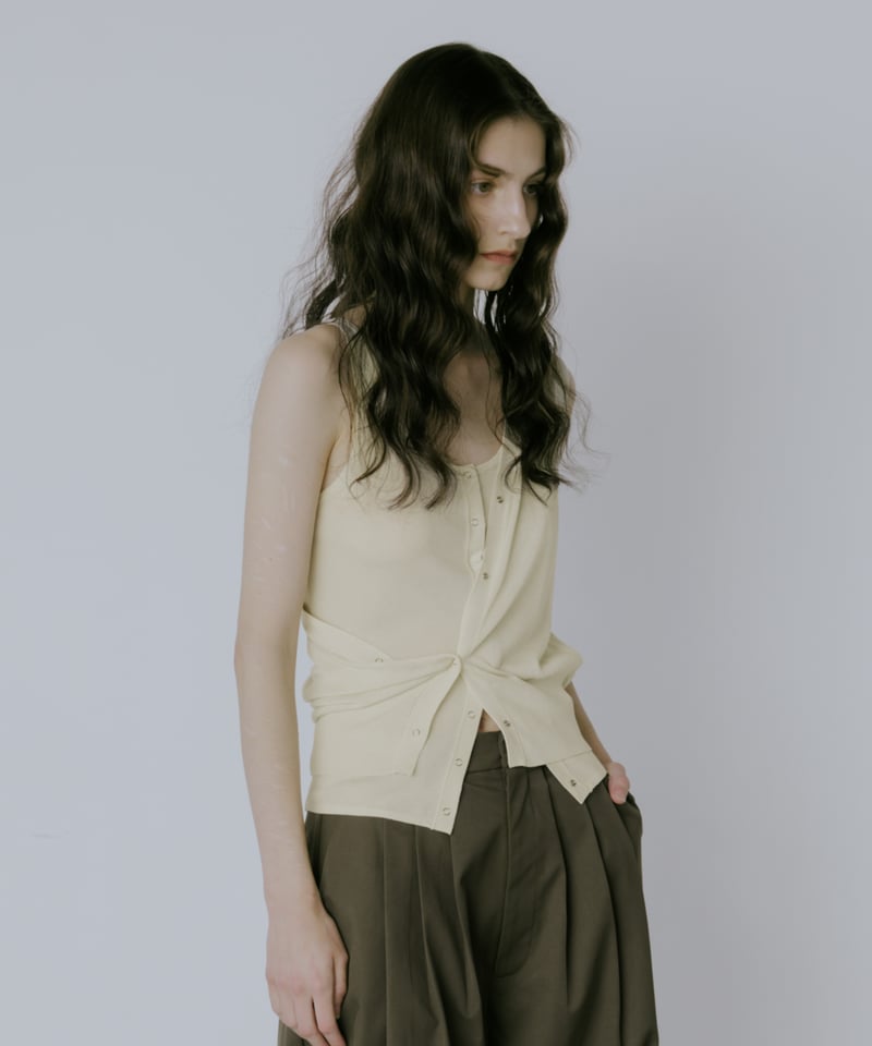 【lit】新品Tanktop Set Sheer Vest Tanktop Set Sheer Vest | lit