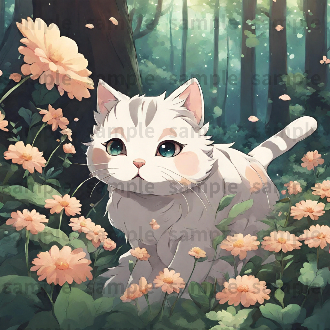 アニメ風猫 | デジタル販売