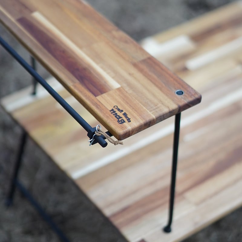 Craft Works Mag アウトドアテーブル 木製折りたたみ式 テーブル