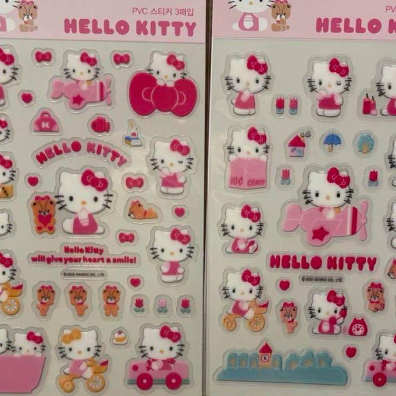 韓国輸入品 ハローキティ ステッカー | haku