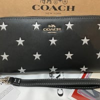 【未使用/処分！】COACH 長財布★ラウンドファスナー★星/スター★CW479 黒/ブラック