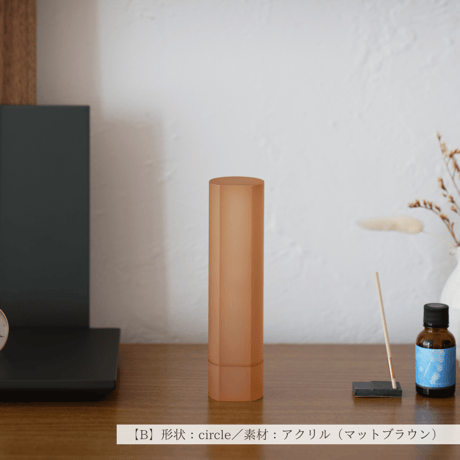 位牌「HANA」形状：circle/honeycomb 素材：アクリル