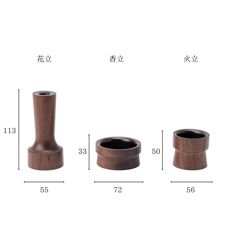 三具足「OBOYU」 | 若林佛具製作所 公式オンラインストア