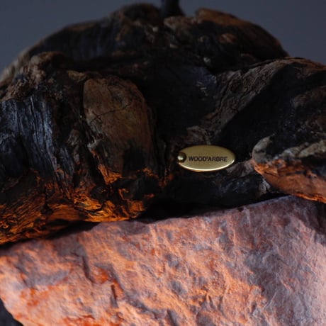natunal pinkstone×Driftwood pendant light