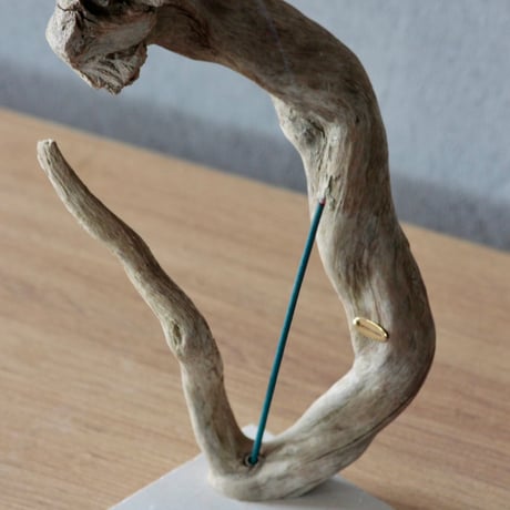 Driftwood incense holder#A