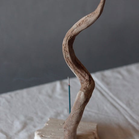 Driftwood incense holder#A
