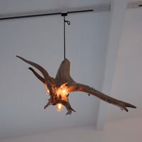 3bulbs smooth driftwood pendantlight