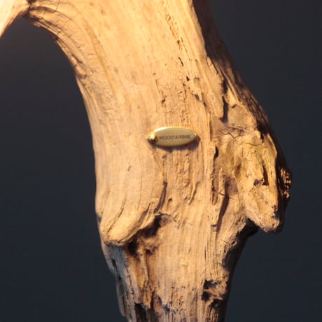 Driftwood roots crystal pendant light