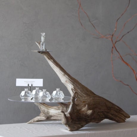 Driftwood Display stand
