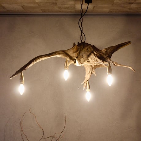 4bulbs Roots chandelier