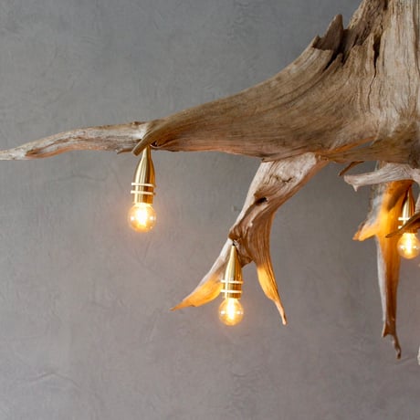 6bulbs DriftwoodRoots chandelier