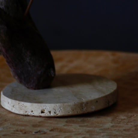 Driftwood incense stand