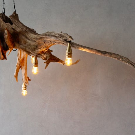7bulbs DriftwoodRoots chandelier