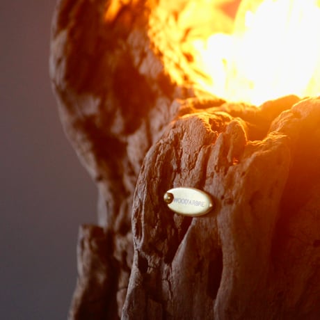 Natural stone×driftwood mini light