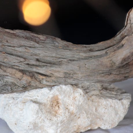 Driftwood stand mirror#5