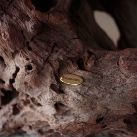 Driftwood×natunal stone Flowervase#B