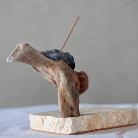 incense holder Sodalite#B