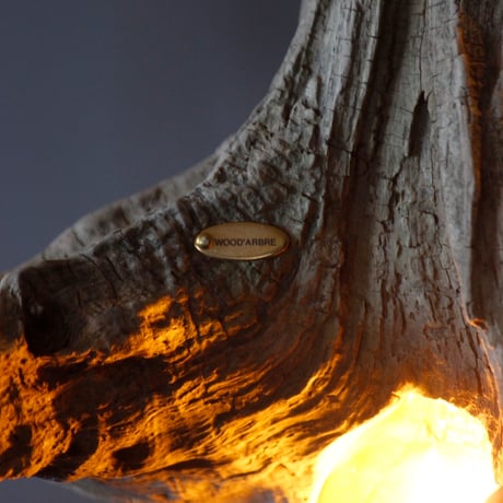 mini Driftwood pendant light