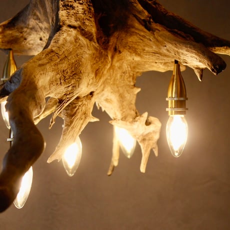 Driftwood Roots 5bulbs chandelier