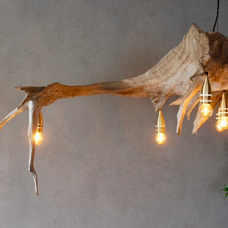 6bulbs Driftwood Roots chandelier