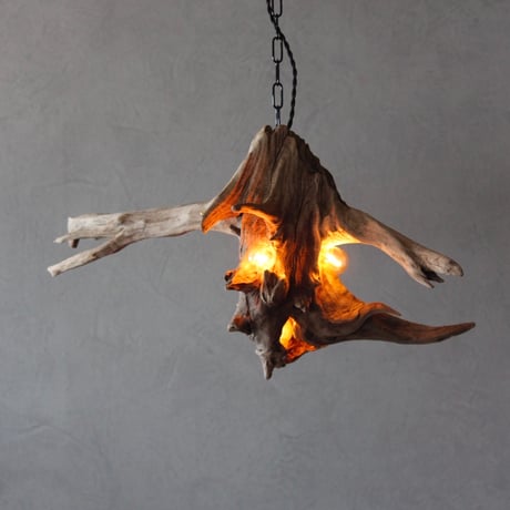 4bulbs Driftwood Large pendant  light
