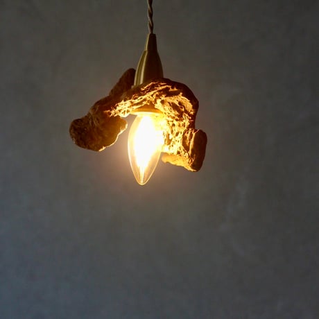 Driftwood mini pendant light