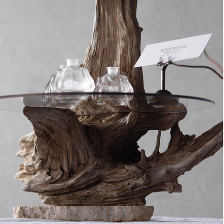 Driftwood Display stand