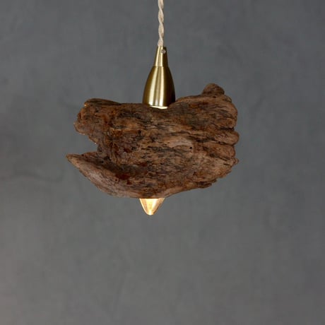 Driftwood mini pendant light