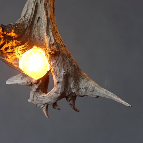 mini Driftwood pendant light