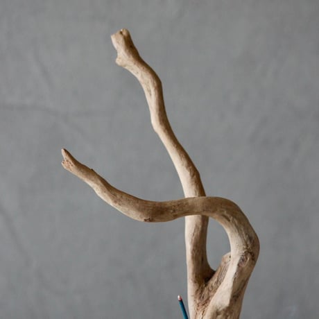 Driftwood branch incense holder