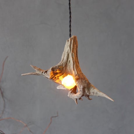 mini Driftwood pendant light