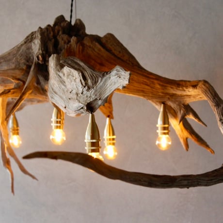 6bulbs Driftwood Roots chandelier