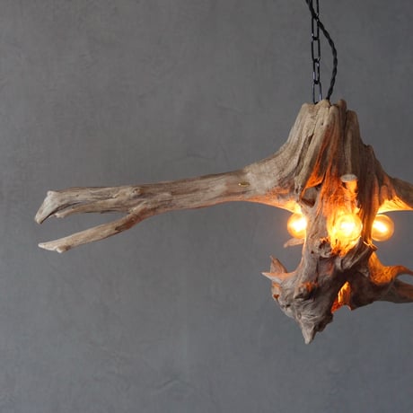 4bulbs Driftwood Large pendant  light