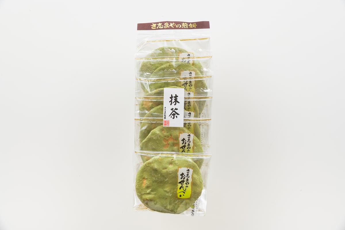 抹茶（6枚入り） | さ志まや製菓