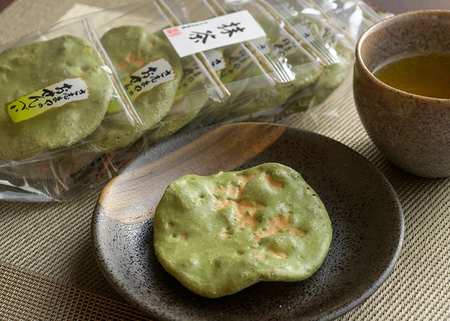 抹茶（6枚入り） | さ志まや製菓
