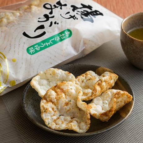 揚げまがり・あおさしょうゆ味