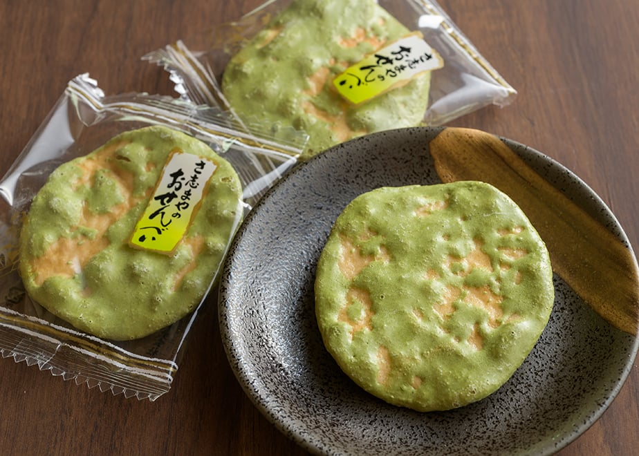 抹茶（6枚入り） | さ志まや製菓