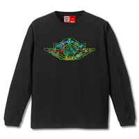 Shishimaru - Pow   Long Sleeve T-Shirt (BLACK)