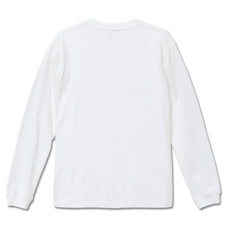 「アッサム吉岡のサイバーナマステ」Long Sleeve T-Shirts (WHITE)