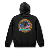 「アッサム吉岡のサイバーナマステ」HOODIE(BLACK)