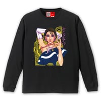 discsystem　Sensible Number   Long Sleeve T-Shirt (BLACK)