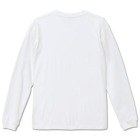 discsystem　冷たい光線   Long Sleeve T-Shirt (WHITE)