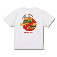「No Disco City in 令和」 T-Shirt (WHITE)