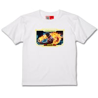 「西馬拳二郎をなめんじゃねえ」 T-Shirt (WHITE)