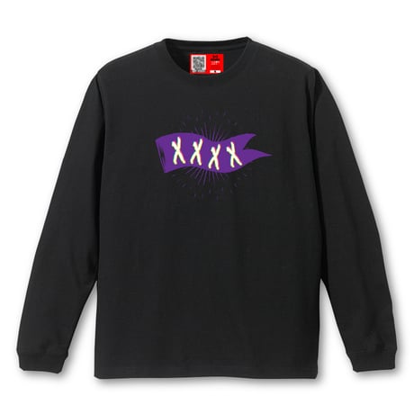 Kyoto Drift - Xipe totecs  Long Sleeve T-Shirt (BLACK)